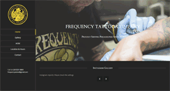 Desktop Screenshot of frequencytattoo.com